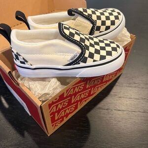 Vans Checkerboard Slip-On Sneakers